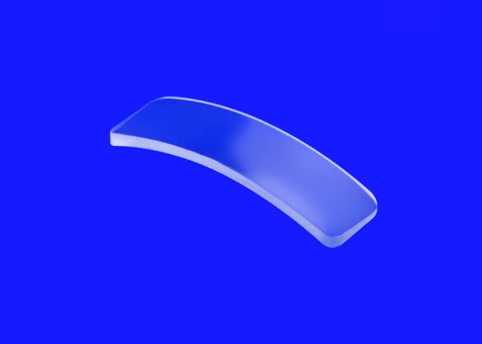 Anti - Reflective Sapphire Cover Glass , Transparent Optical Collimator Lens